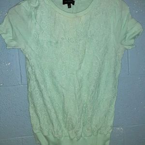 The limited, short sleeve teal